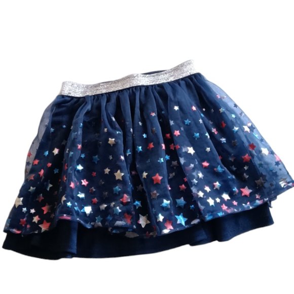 NWOT| Star Spangled Tulle Skirt ⭐ 4T - Picture 2 of 16
